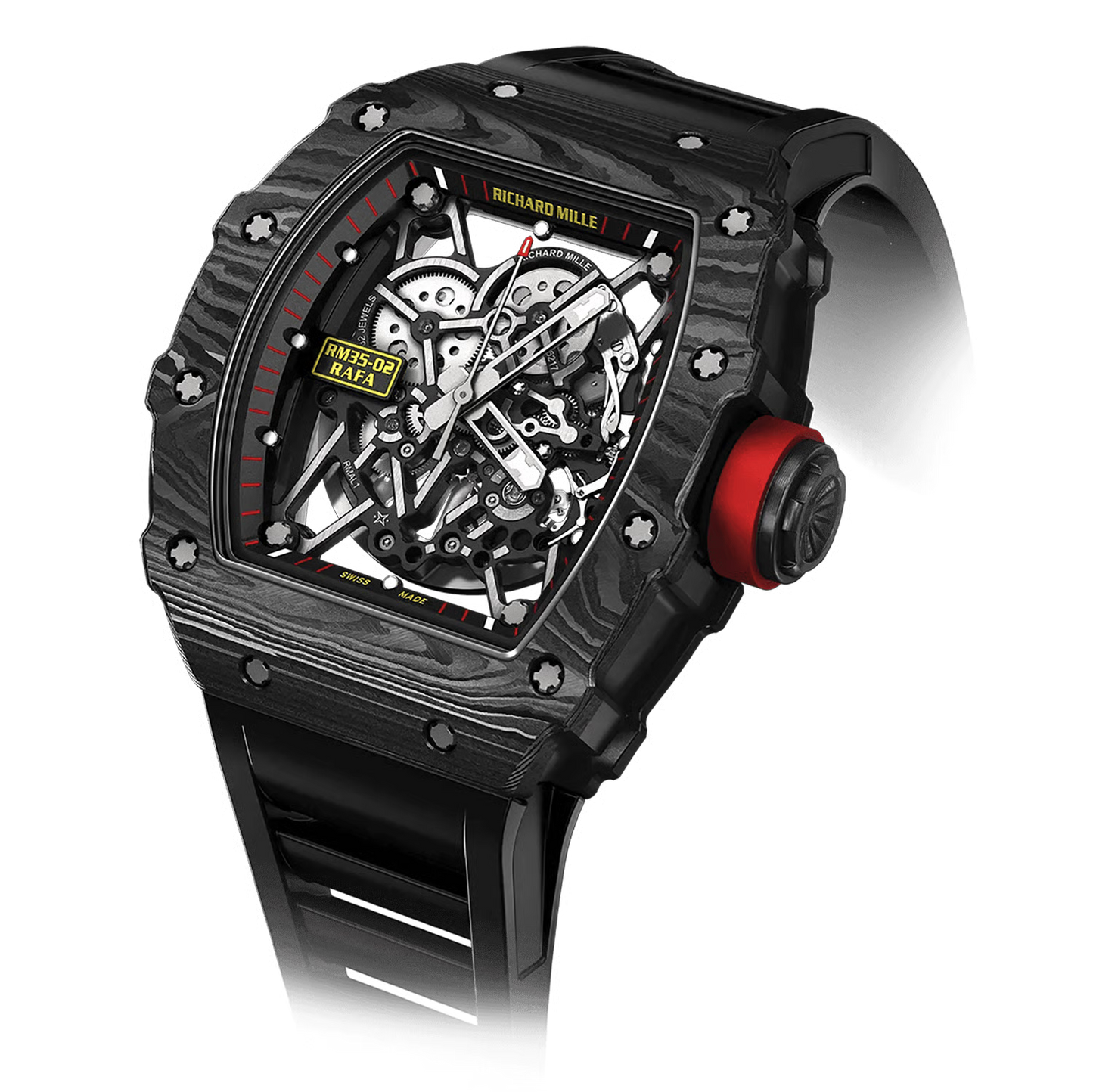 RM 035 Rafael Nadal RM35-02 Carbon Black 47mm