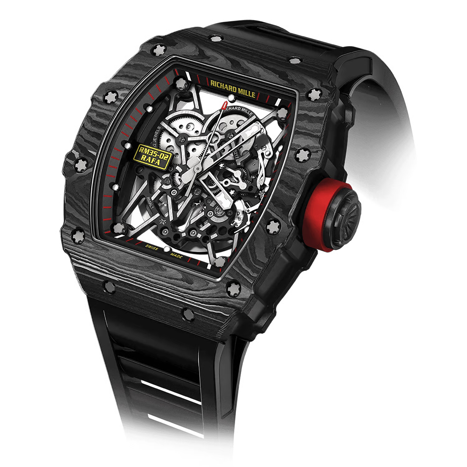 RM 035 Rafael Nadal RM35-02 Carbon Black 47mm
