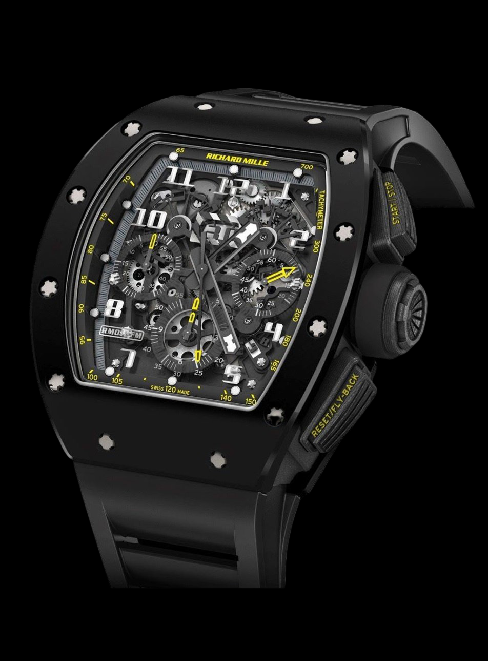 RM 011-03 Flyback Chronograph Carbon Black 49mm