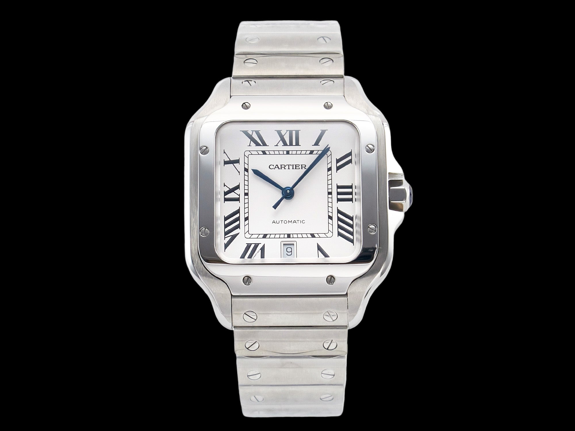 Santos WSSA0021 Steel White 39.8mm