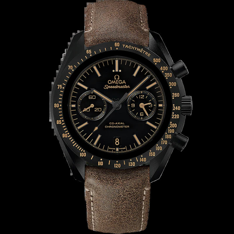 Speedmaster Dark Side Of The Moon Brown Strap