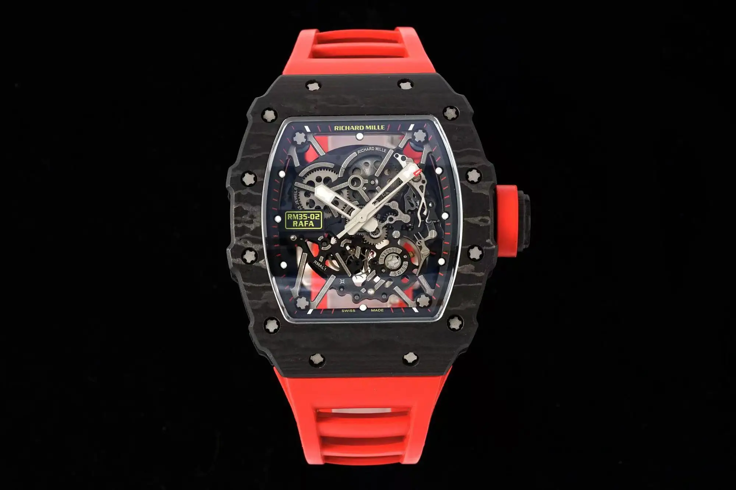 RM 035 Rafael Nadal RM35-02 Carbon Black 47mm