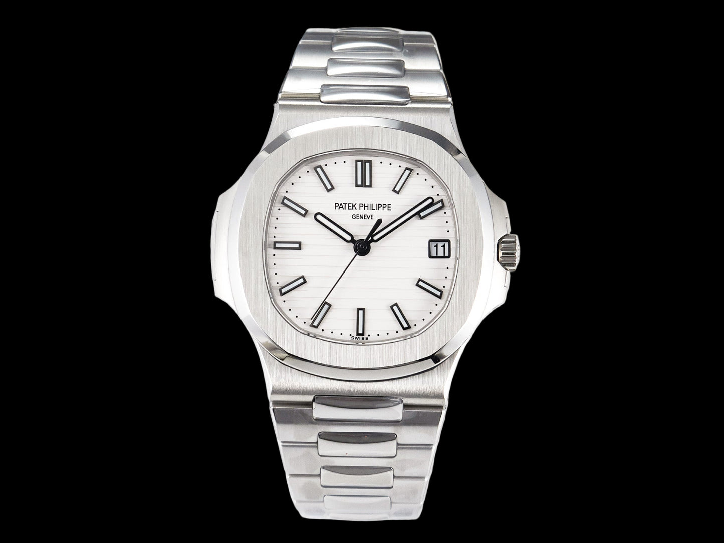 Nautilus 5711/1A-010 Steel White 40mm