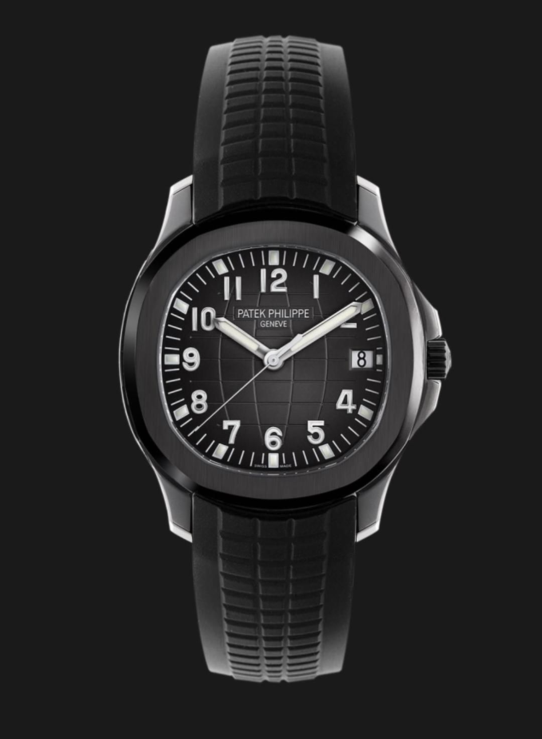 Aquanaut 5167A-001 Steel Black 40mm