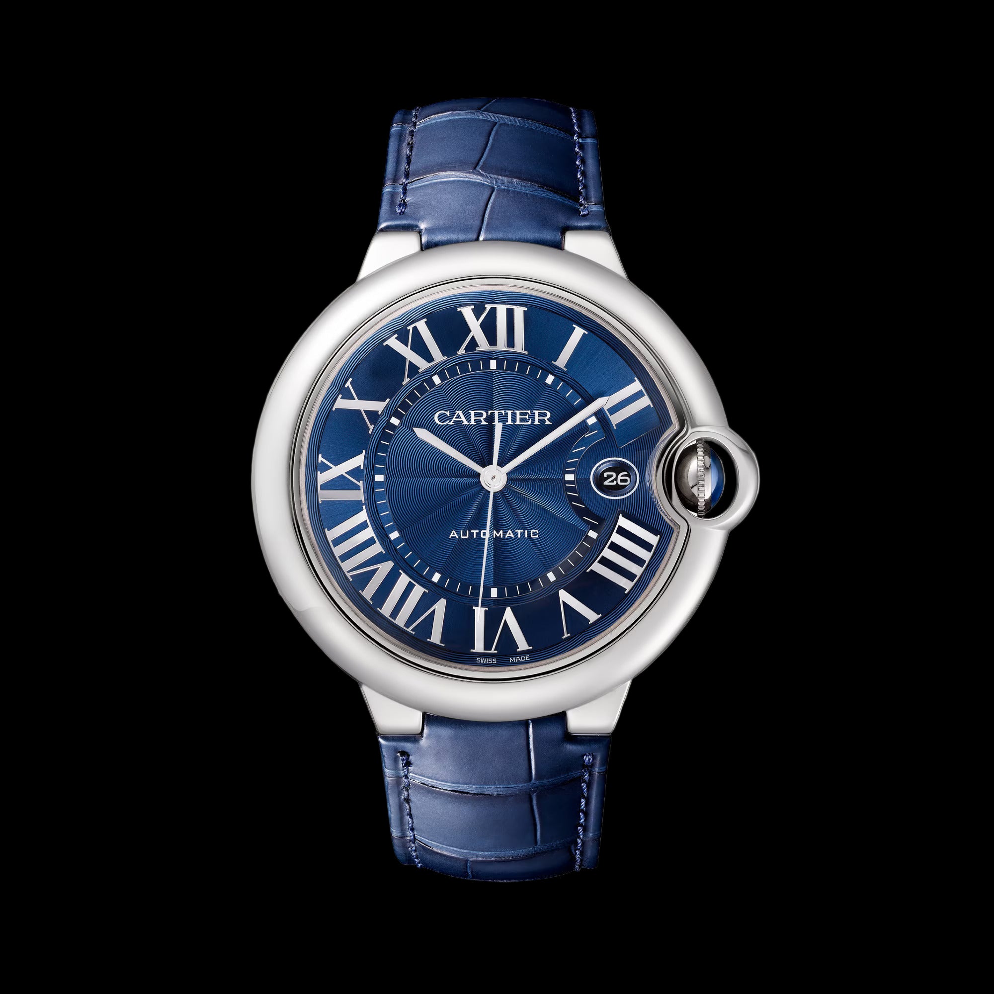 Ballon Bleu W69006233 White Gold Blue Dial 42mm