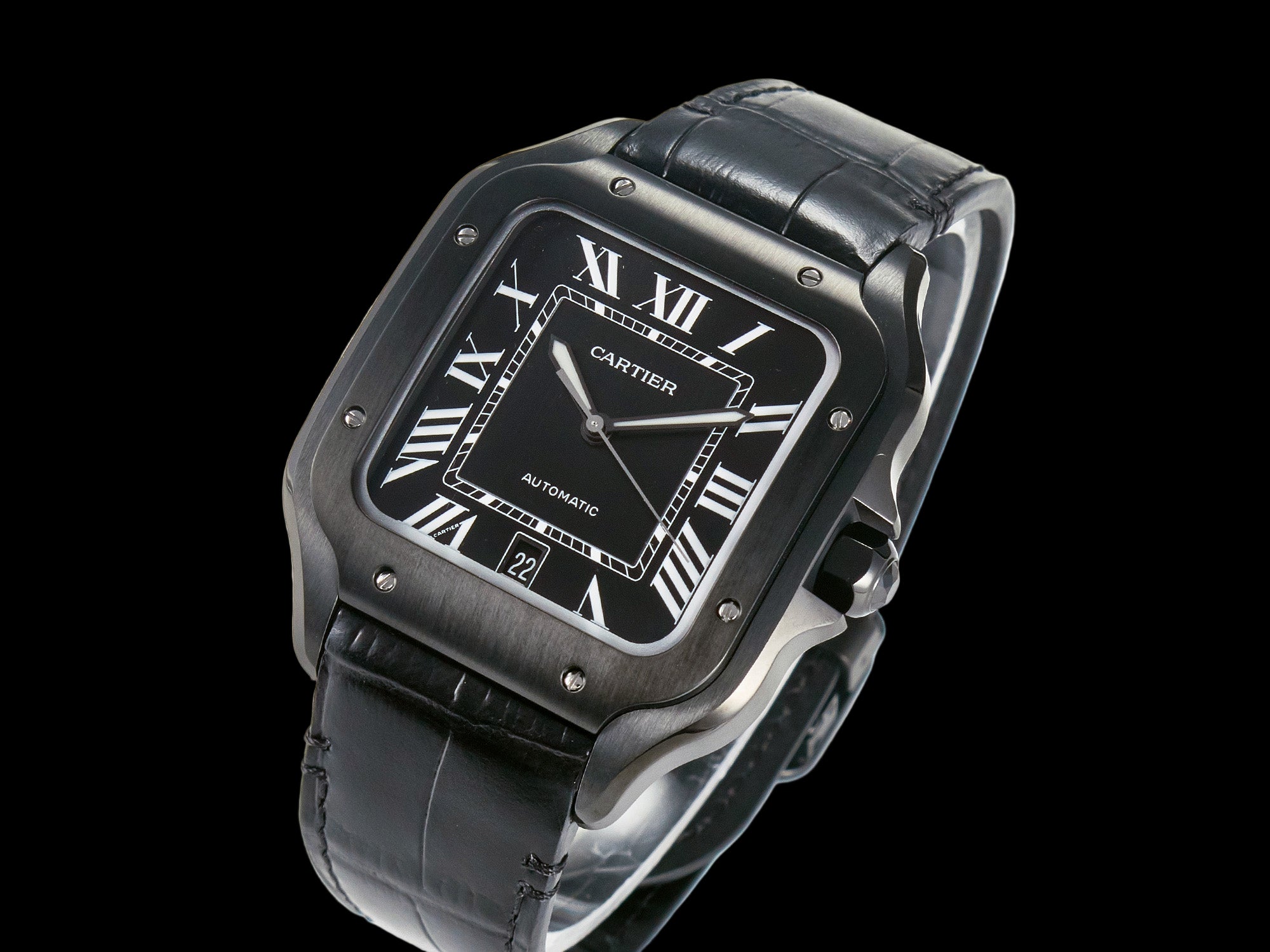 Santos WSSA0018 Black 39.8mm