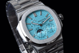 Nautilus Annual Calendar Moonphase 5726/1A Steel Blue 40mm
