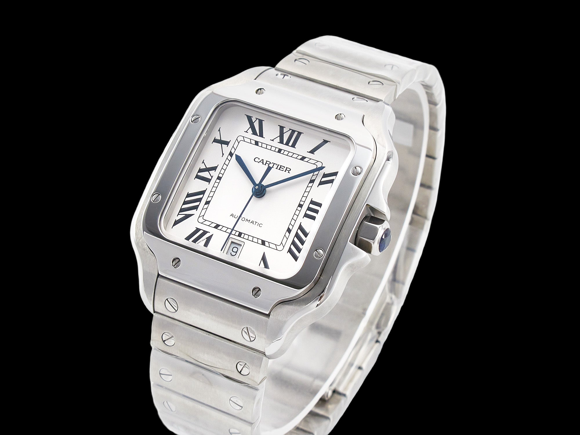 Santos WSSA0021 Steel White 39.8mm