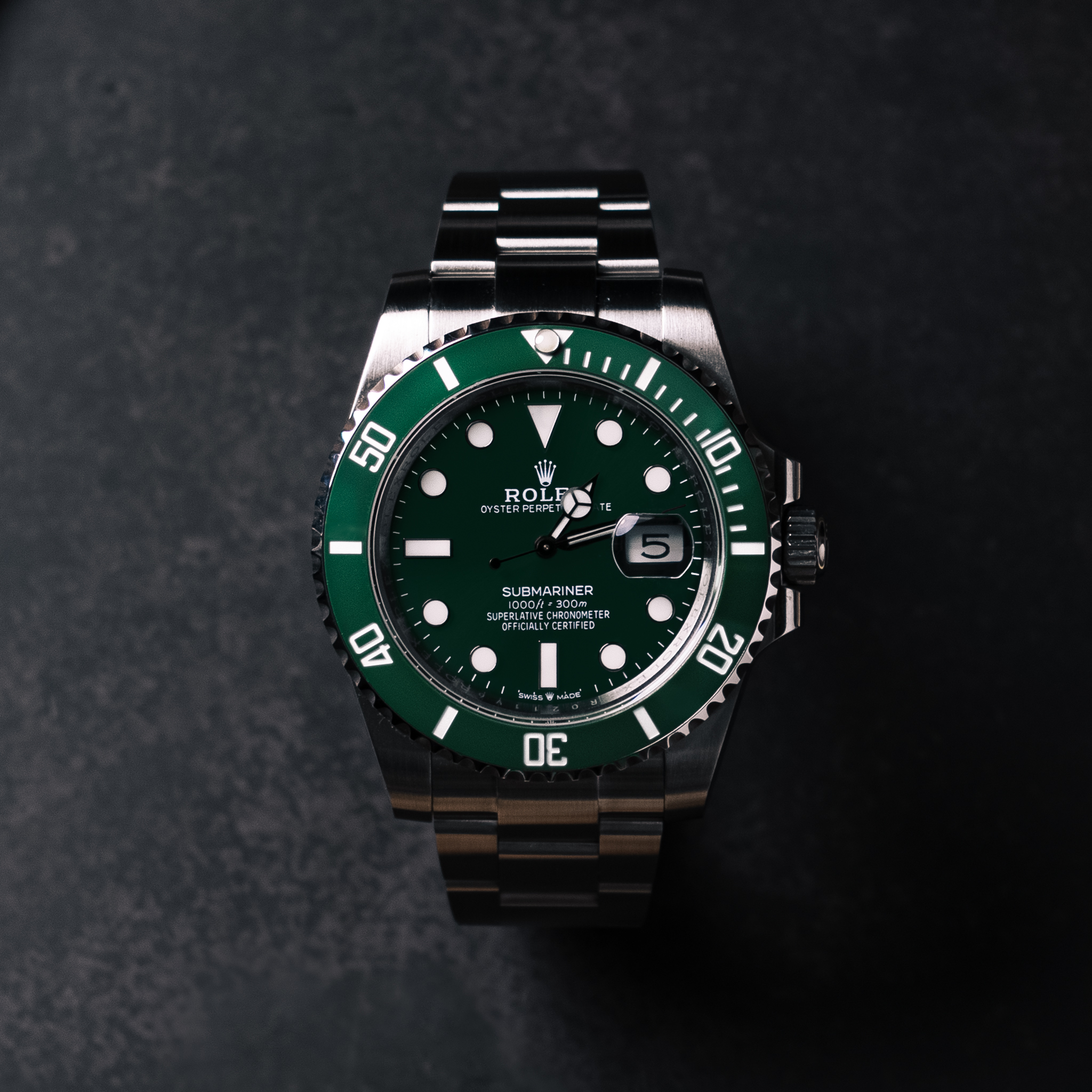 Submariner Date 126610LV Green 41mm Hulk