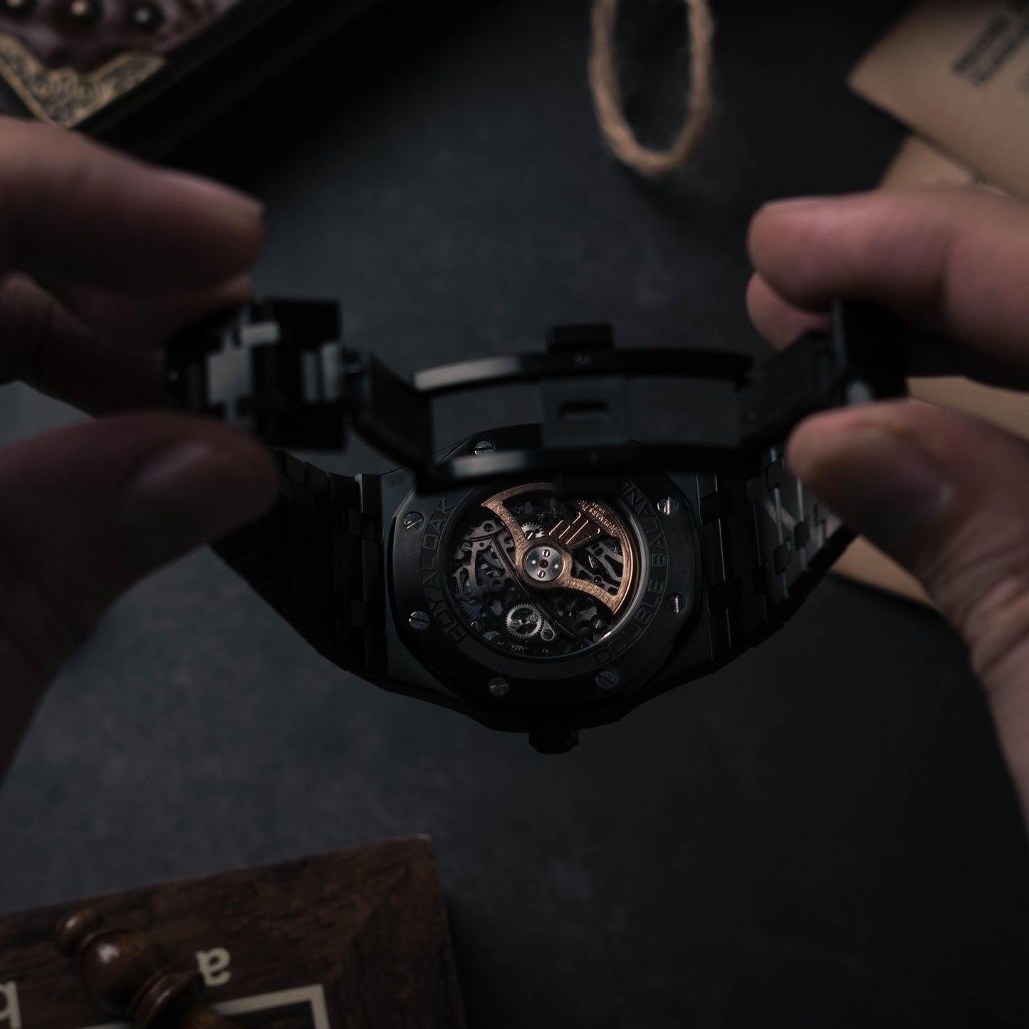 Royal Oak Black Ceramic Skeleton 15416CE.OO.1225CE.01