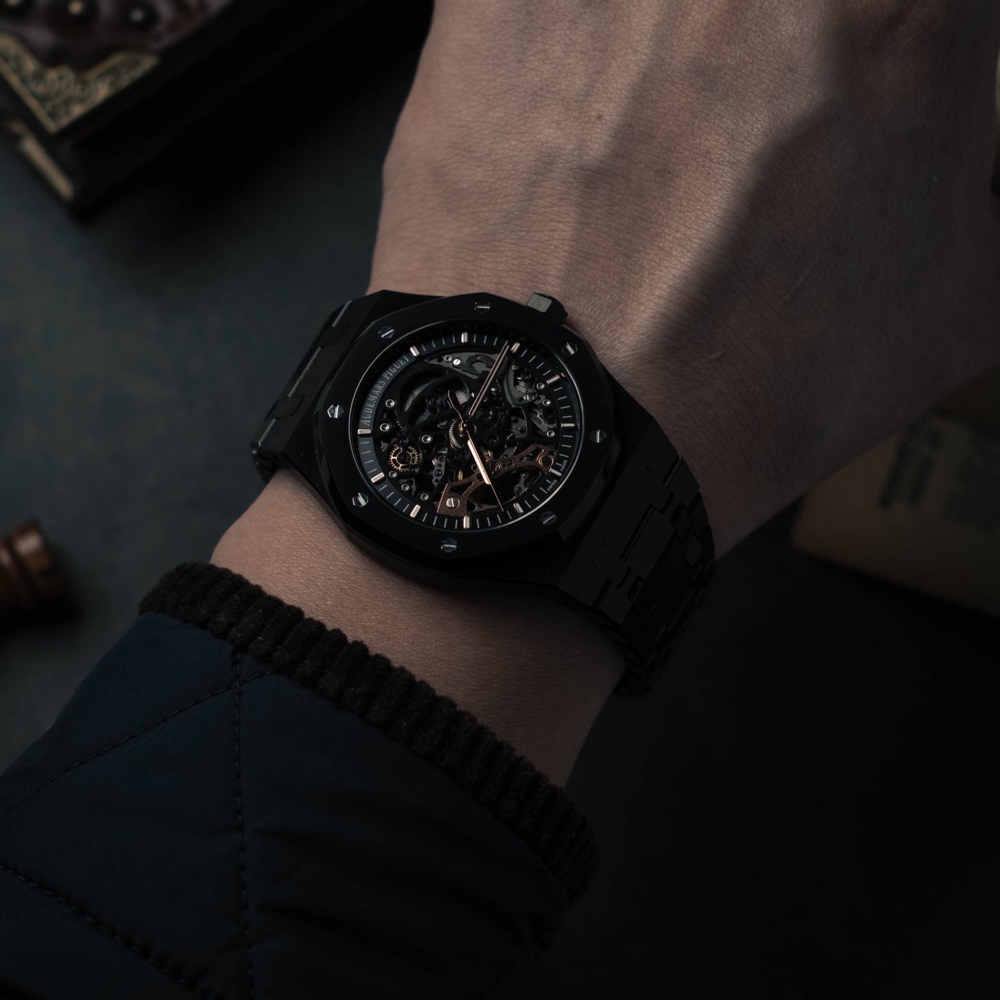 Royal Oak Black Ceramic Skeleton 15416CE.OO.1225CE.01