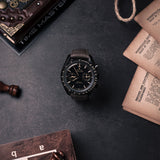 Speedmaster Dark Side Of The Moon Brown Strap