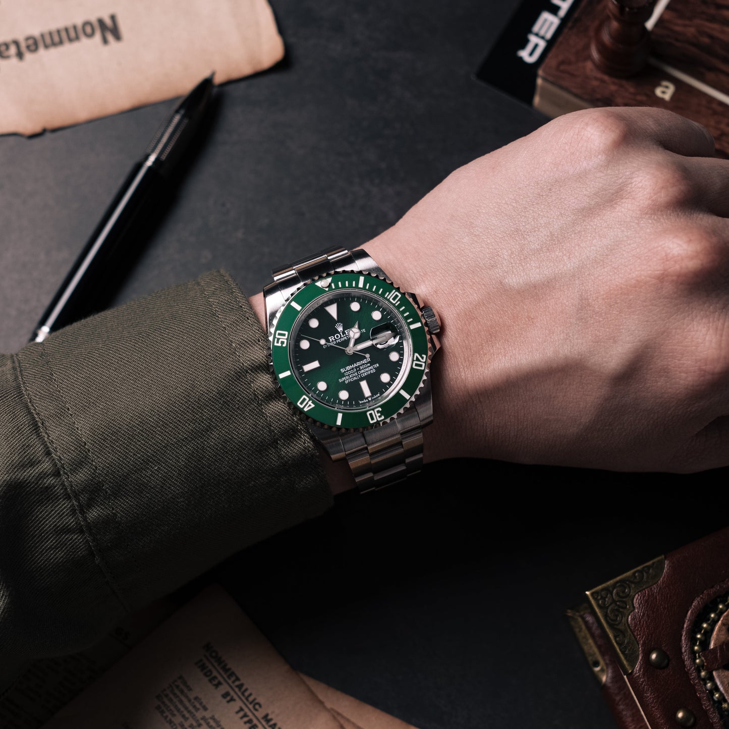 Submariner Date 126610LV Green 41mm Hulk