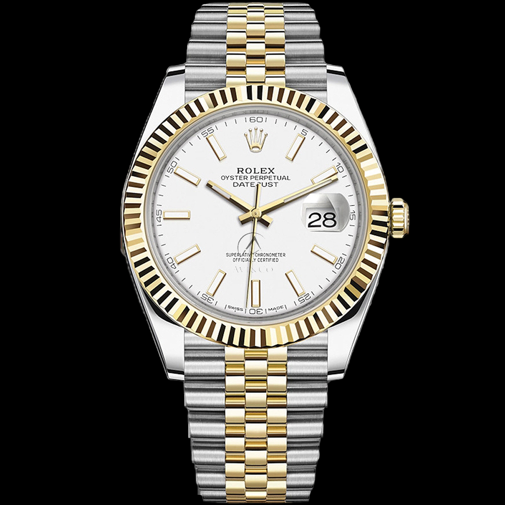 Datejust 41 126333 White Two-Tone 41mm