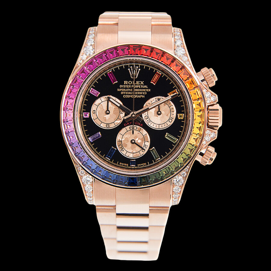 Daytona Cosmograph 116505 Rainbow Rose Gold 40mm