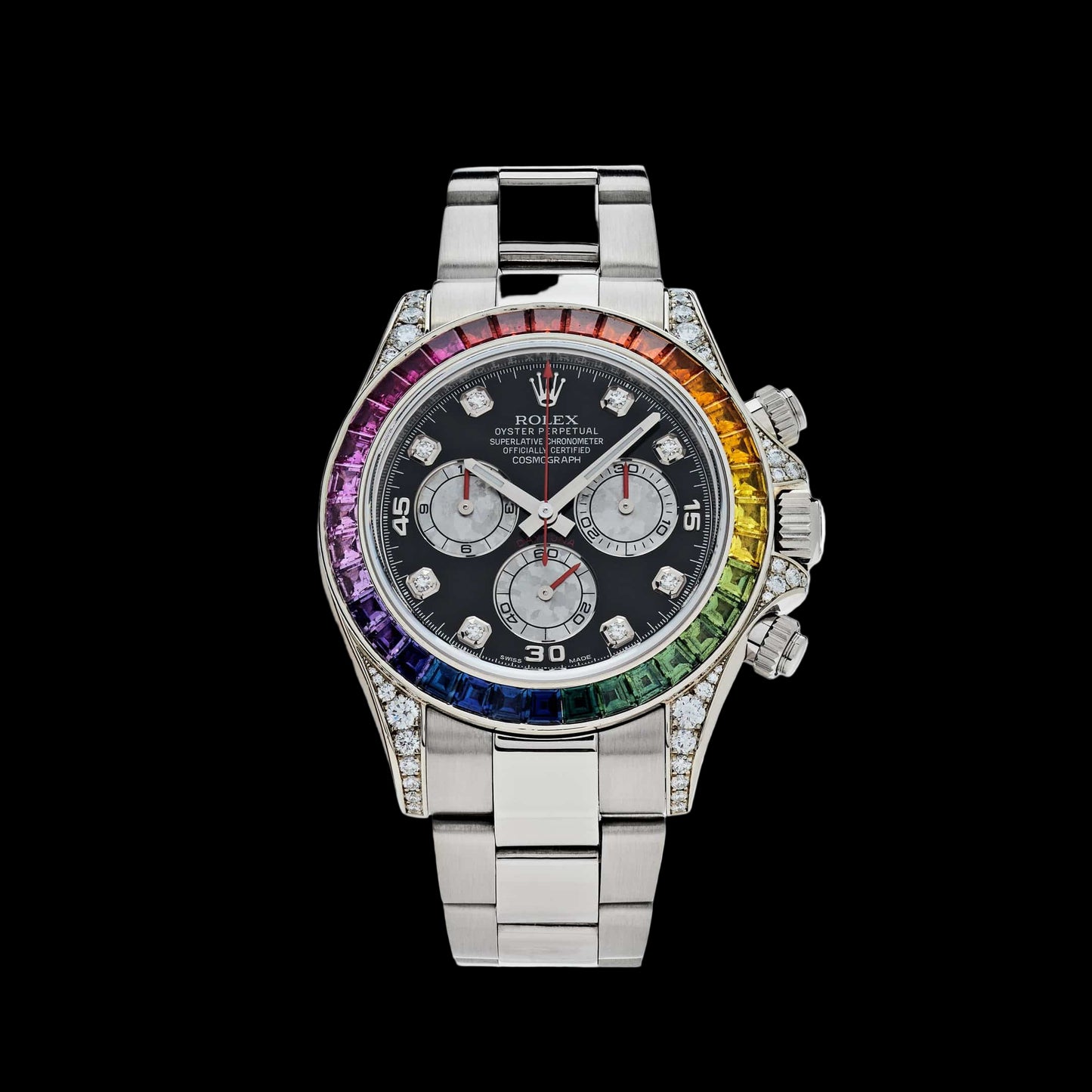 Daytona Cosmograph 116519LN Rainbow White Gold 40mm