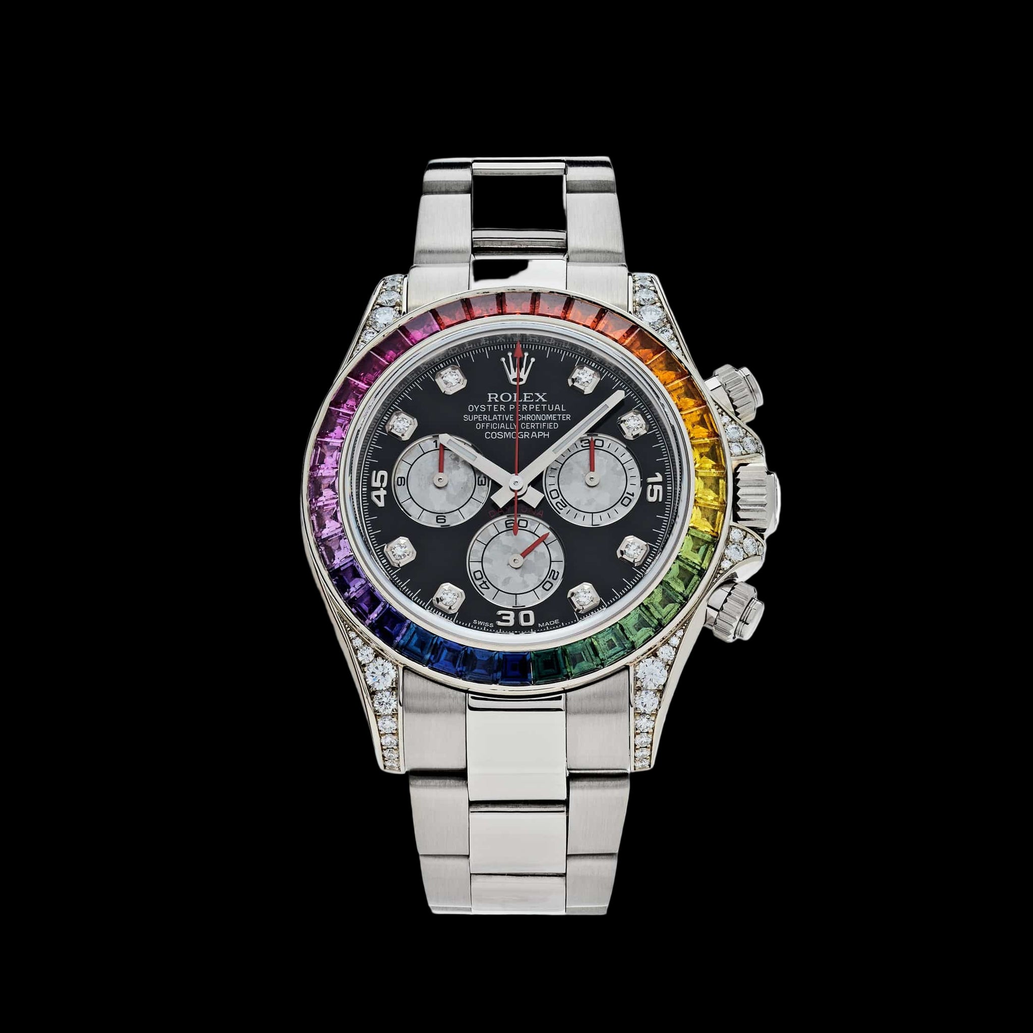 Daytona Cosmograph 116519LN Rainbow White Gold 40mm