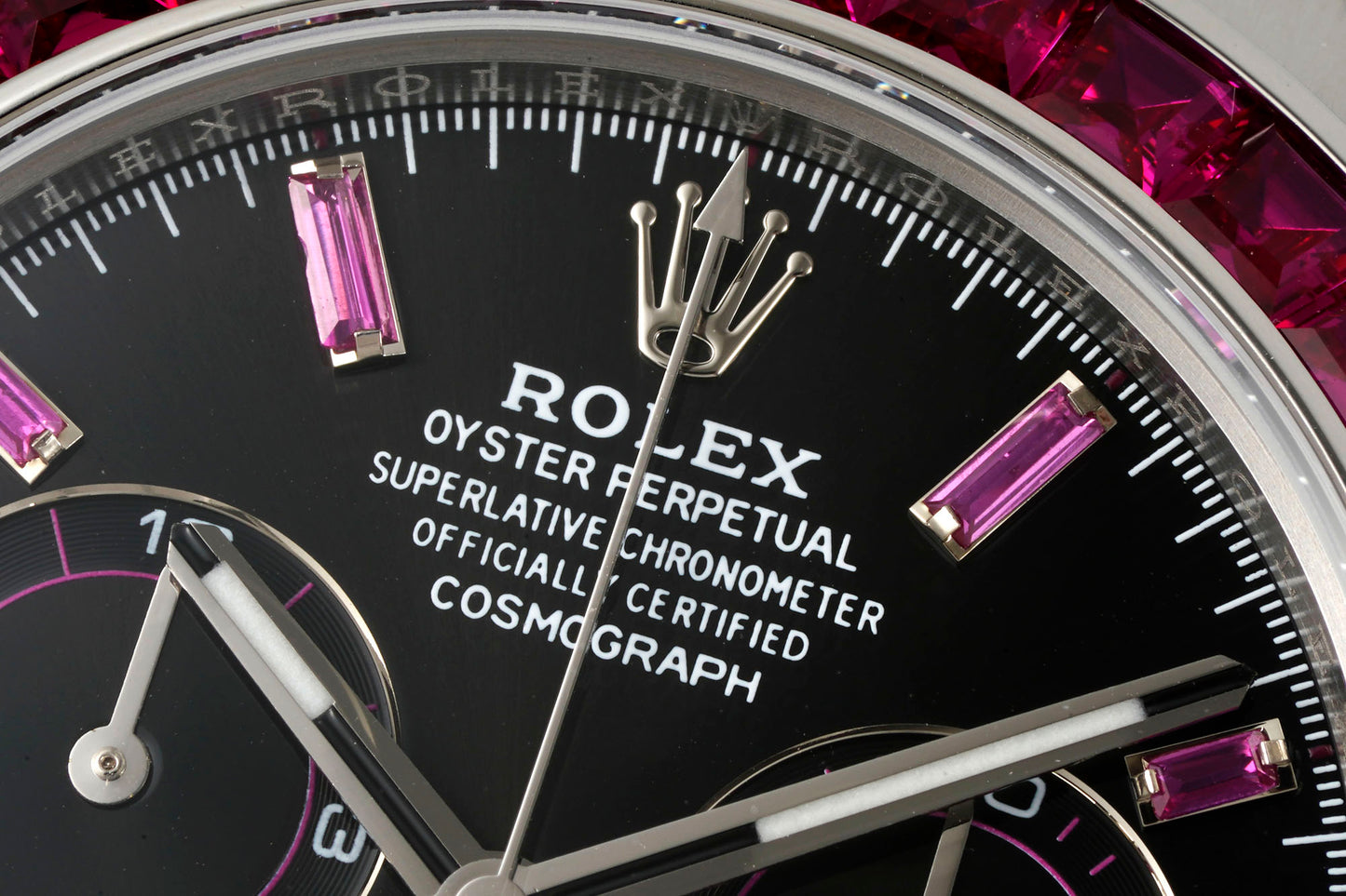 Daytona Cosmograph 116509 Ruby Bezel White Gold 40mm