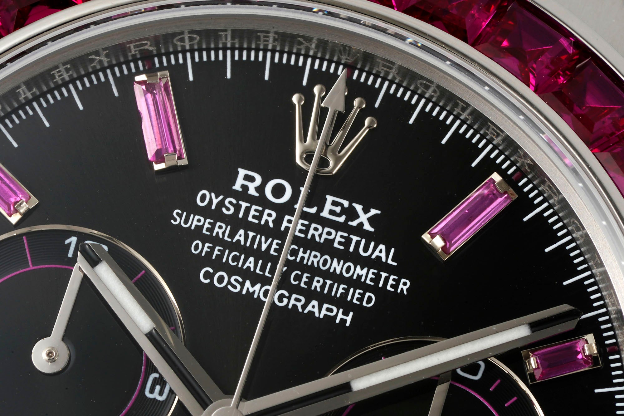 Daytona Cosmograph 116509 Ruby Bezel White Gold 40mm