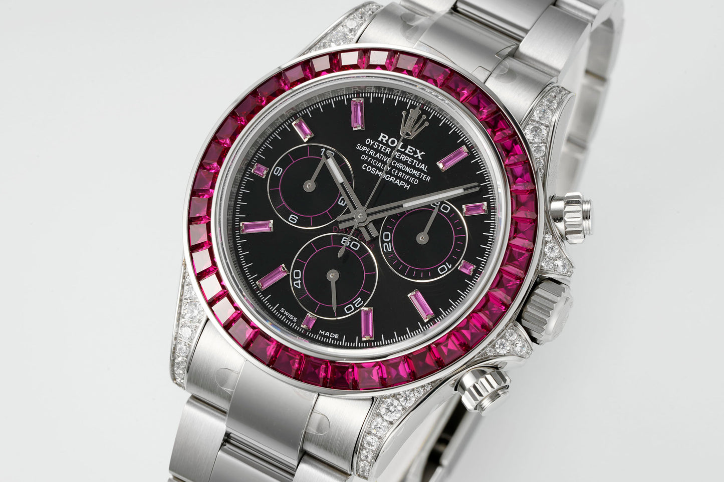 Daytona Cosmograph 116509 Ruby Bezel White Gold 40mm