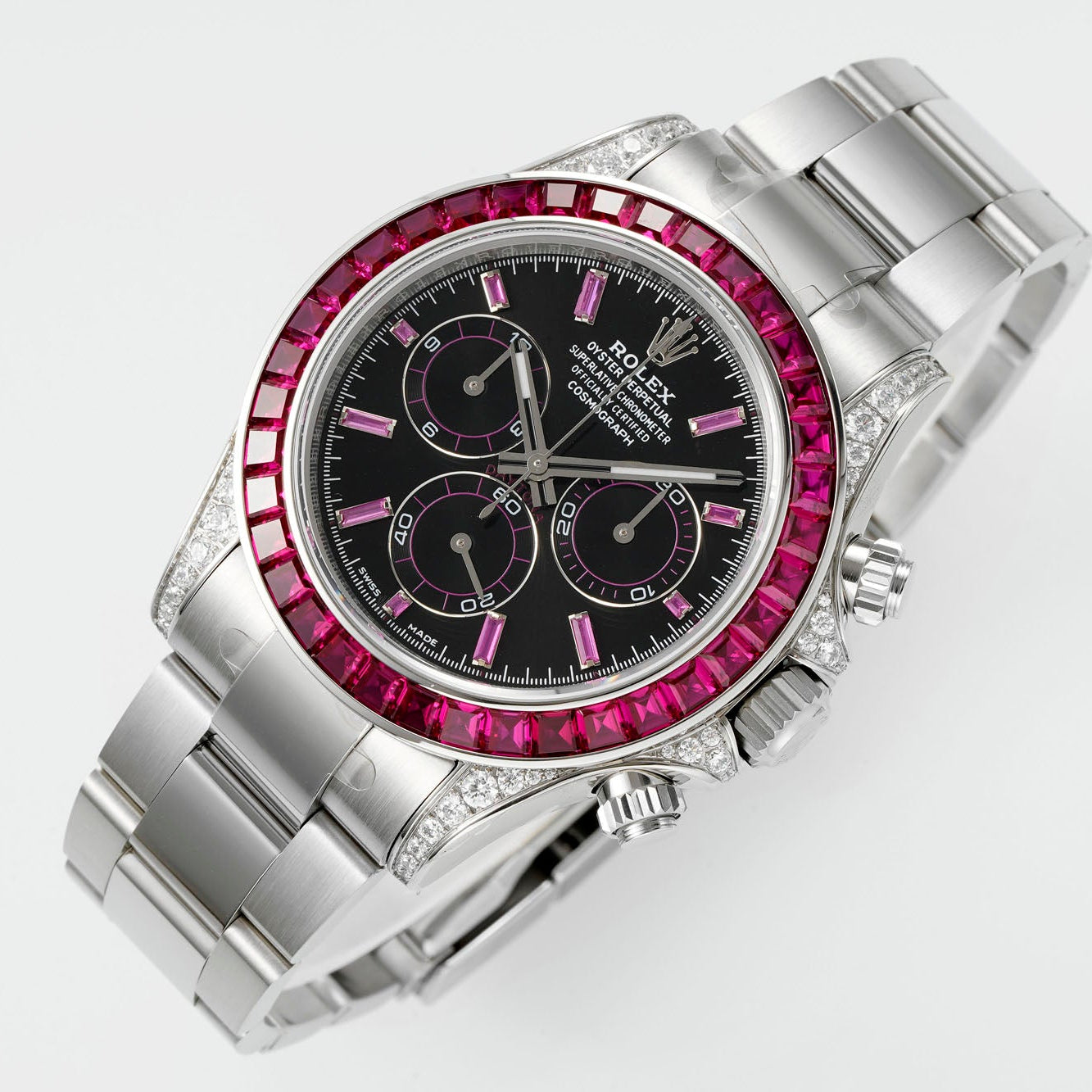 Daytona Cosmograph 116509 Ruby Bezel White Gold 40mm