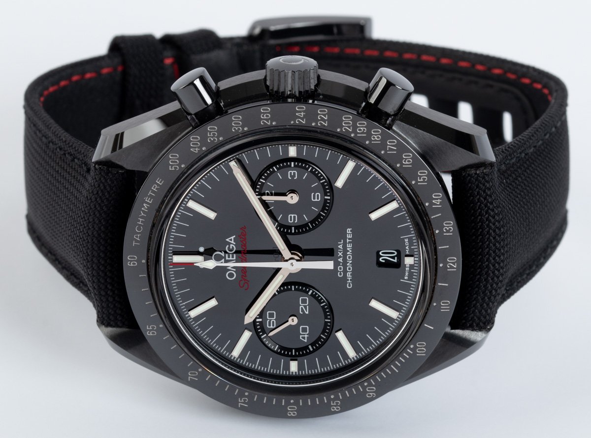 Speedmaster Dark Side Of The Moon Black Strap